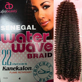 SENEGAL WATER WAVE BRAID 22 INCHES KANEKALON CROCHET